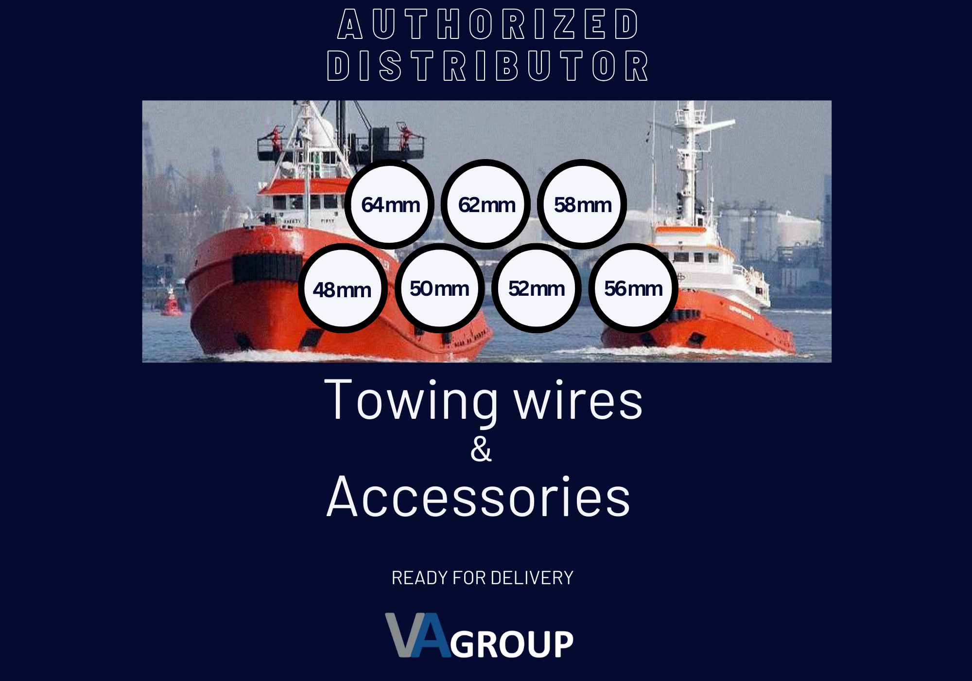 Marine towing wires and wires cranes for sale