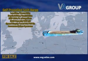 Self-Propeller Split Barge For Sale