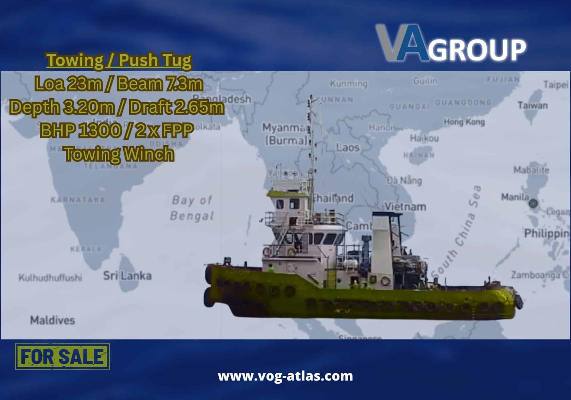 Towing Push Tug For Sale