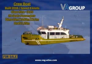 Crew Boat for sale