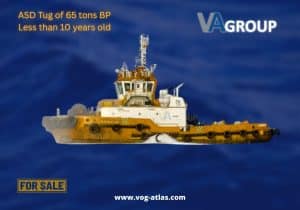ASD tugboat for sale