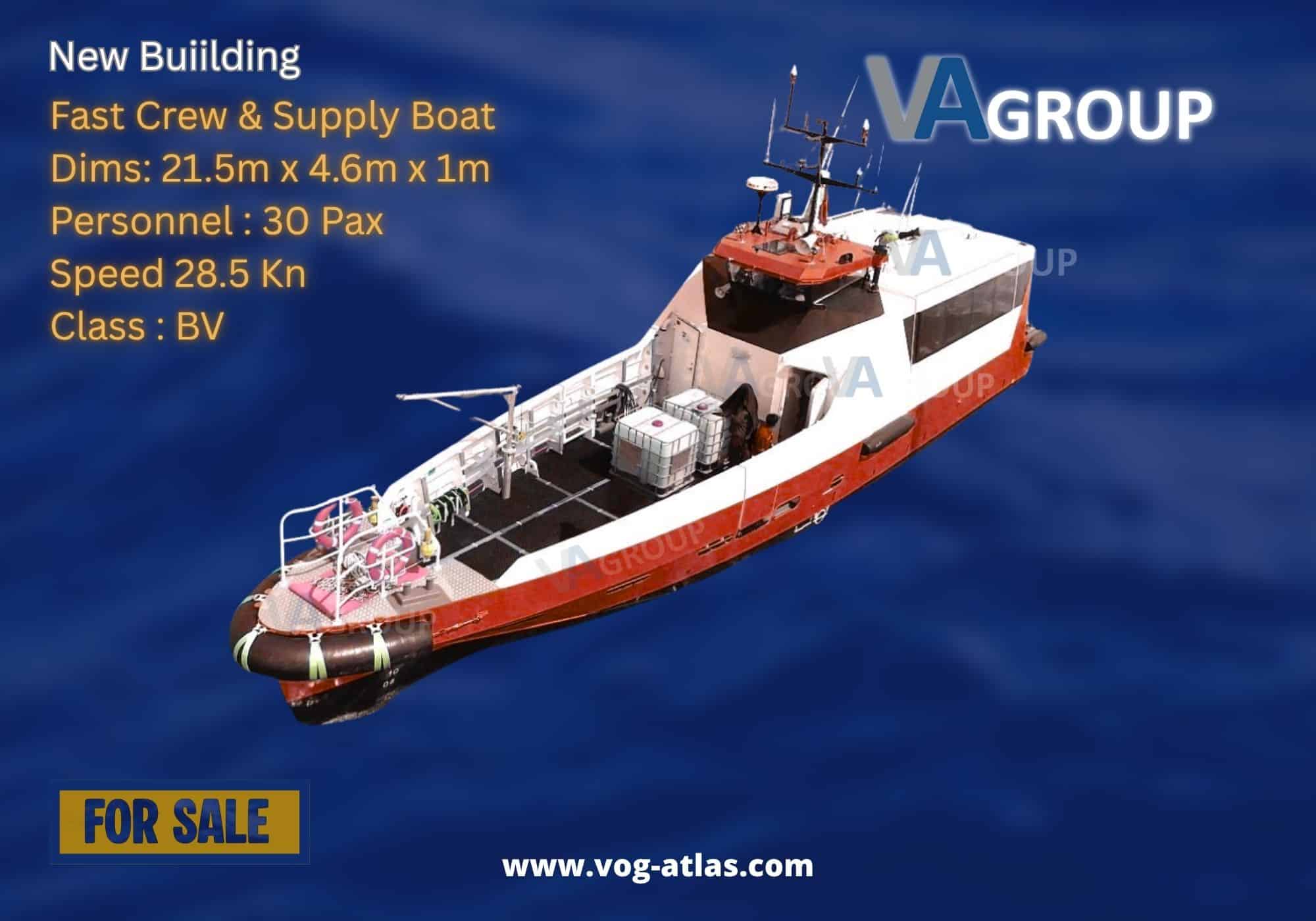 Offshore Fast Crew Boat For Sale