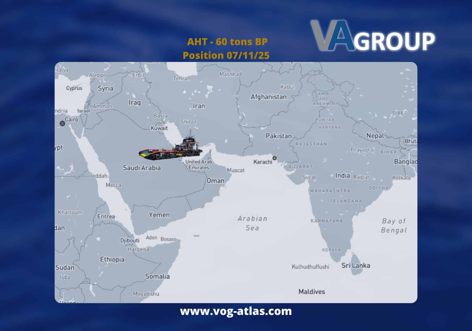 AHT 60 tons for charter