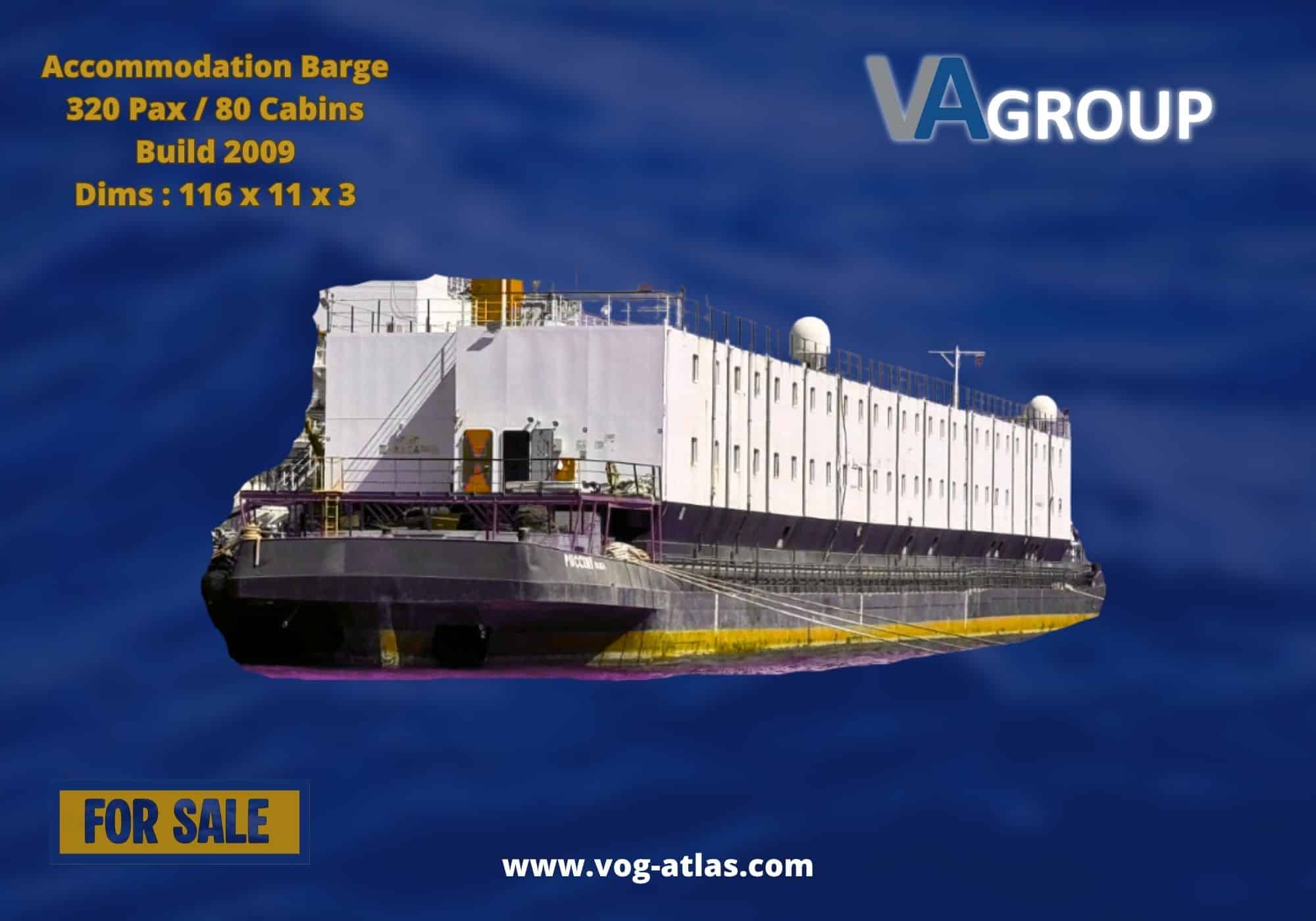Accommodation barge for sale (1)